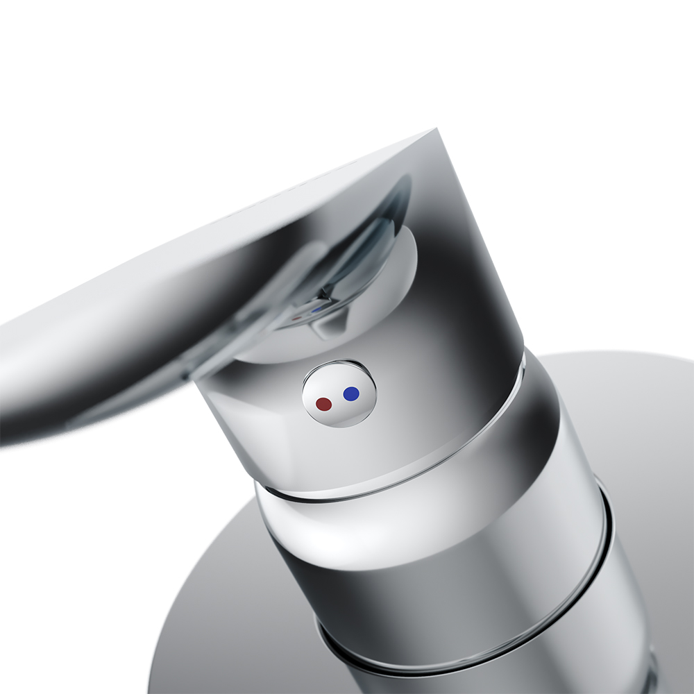 777500000 Смеситель монтируемый в стену Damixa Origin Bit  - Вид №5