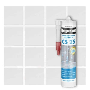 Затирка силиконовая Церезит CS25 цвет прозрачный 280 мл