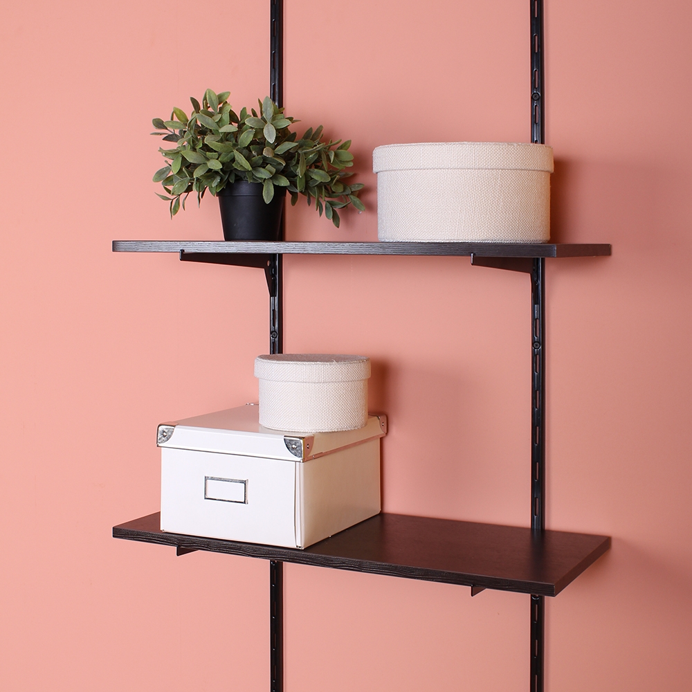 Кронштейн к стеновым стойкам , 215x6x70 мм, черный LJPS0491 Public Steel Россия  - Вид №3