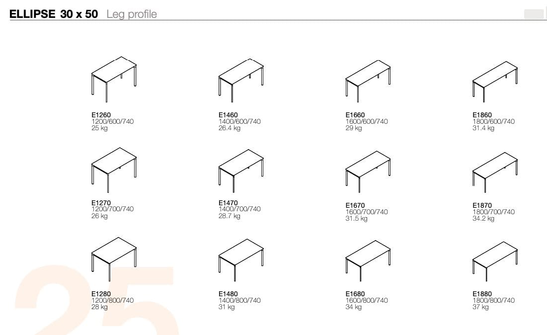 Модульный рабочий стол Askia Easyslide ARCH-00079374 - Вид №6