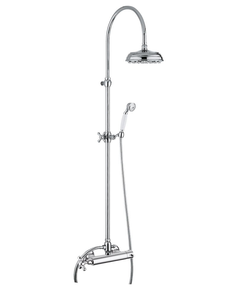 0311/5A/C Bellosta Rubinetterie ТЕРМОСТАТИЧЕСКИЙ СМЕСИТЕЛЬ ДЛЯ ВНЕШНЕГО ДУША С ПОЛНЫМ ШТОКОМ ROMINA