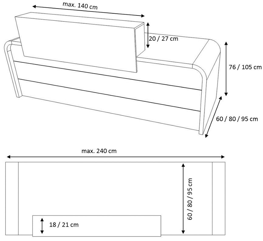 müller möbelfabrikation Барная стойка Highline M10 - Вид №2