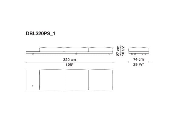 Кожаный диван B&B Italia док ARCH-00106863 - Вид №181