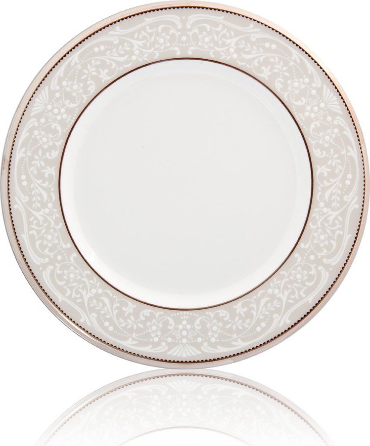 32157 Noritake Тарелка десертная Noritake "Серебряный дворец" 17см Фарфор костяной 