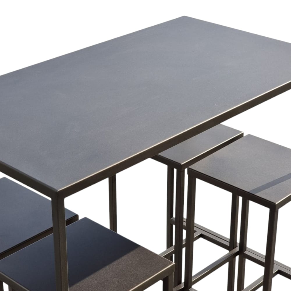 Набор столов и стульев из ламината и металла WS Design ALDO ARCH-00085730 - Вид №4