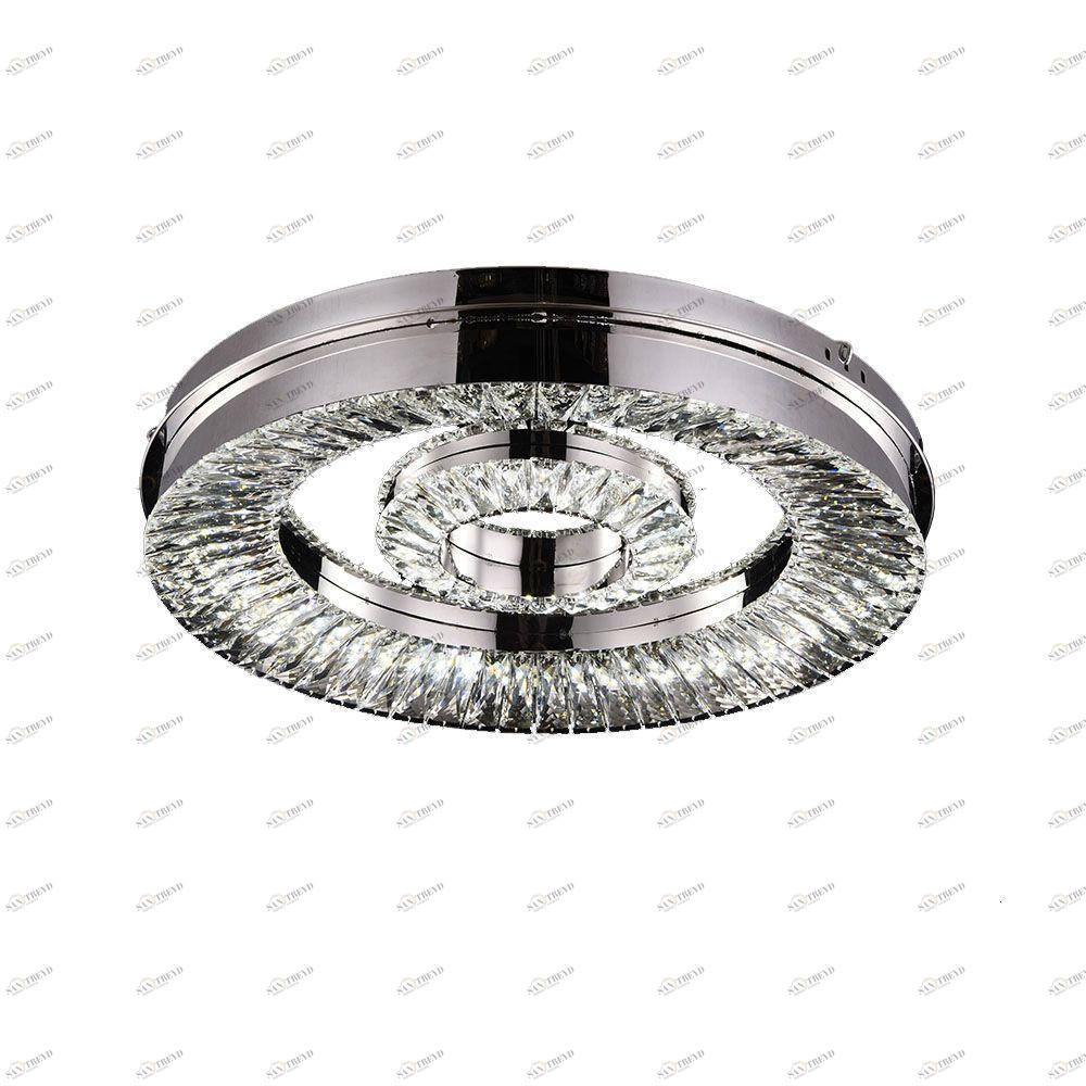 Потолочный светодиодный светильник Omnilux Valle OML-03207-56 OMNILUX VALLE 223496 Прозрачный;хром 