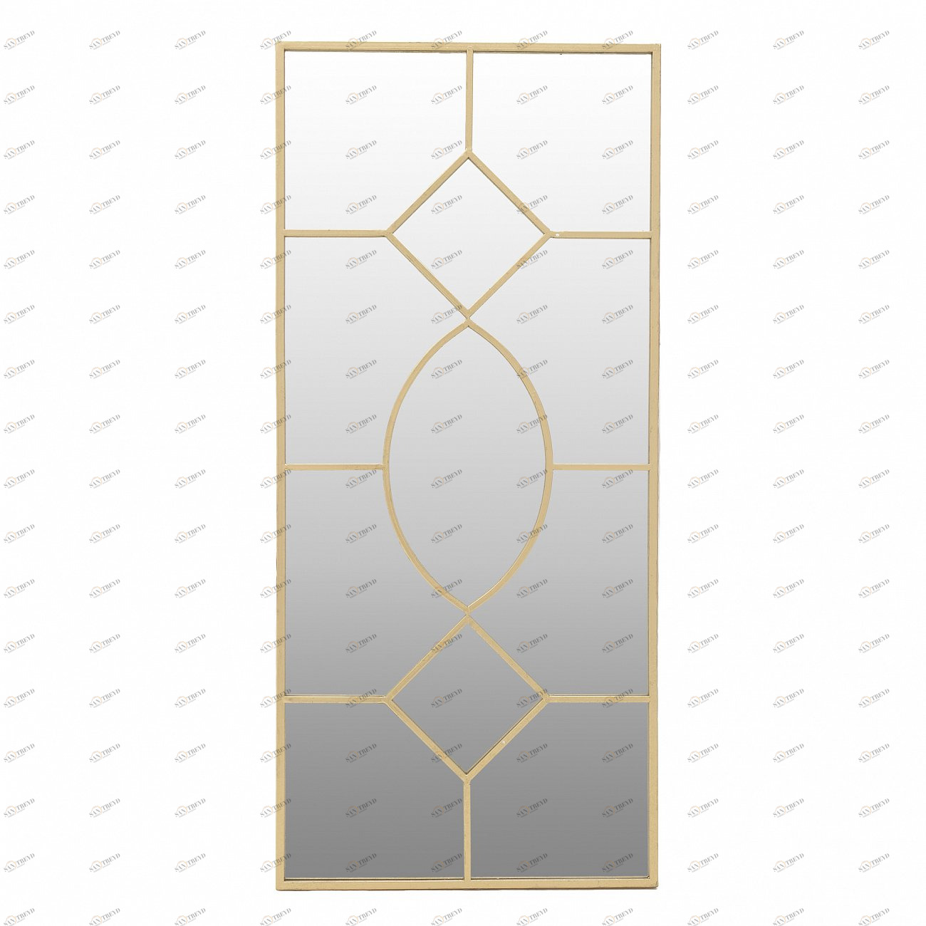 Зеркало настенное с узором 60х133 см золото TO4ROOMS  00-3893273 Золото 