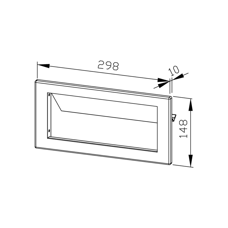 764220 Откидной люк с монтажной рамкой WP135 WAGNER_EWAR A-LINE Wagner Ewar  - Вид №1