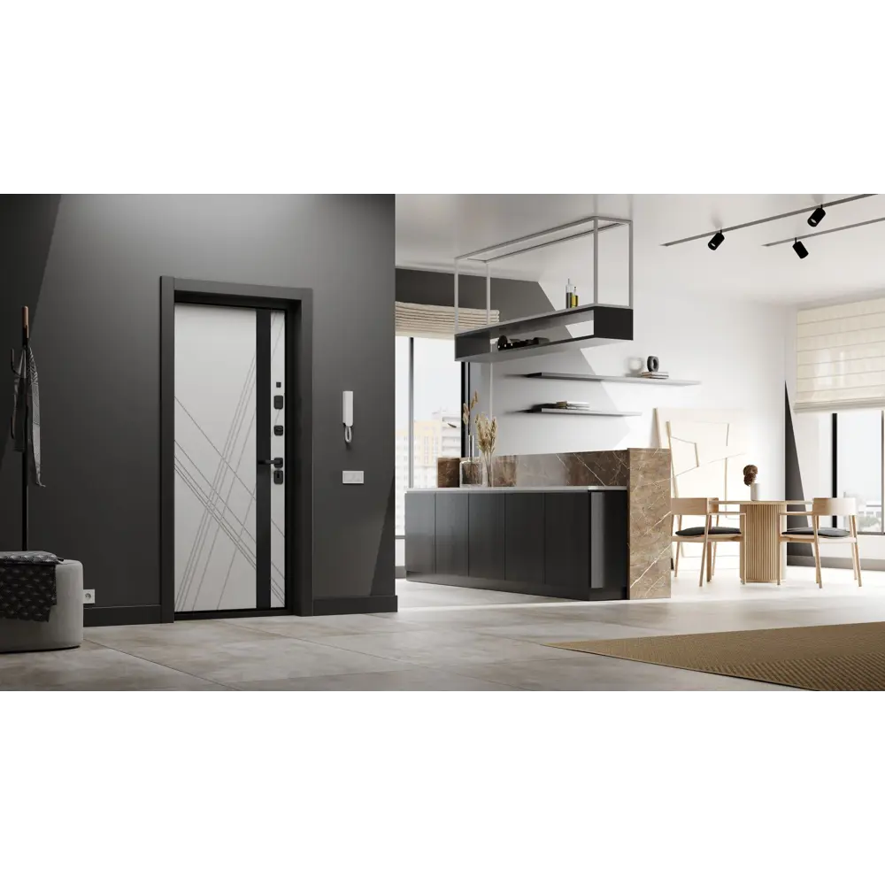 Входная дверь ТАУ 95x205 см правая бьянко TOREX STLM-2056320 - Вид №16