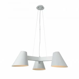Подвесная люстра Favourite Conus 1853-3P FAVOURITE ДИЗАЙНЕРСКИЕ, CONUS WHITE 057089 Белый