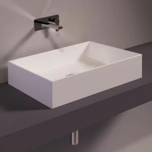 AG60BIANCOMATT Накладная раковина на столешницу  прямоугольная Simas Agile