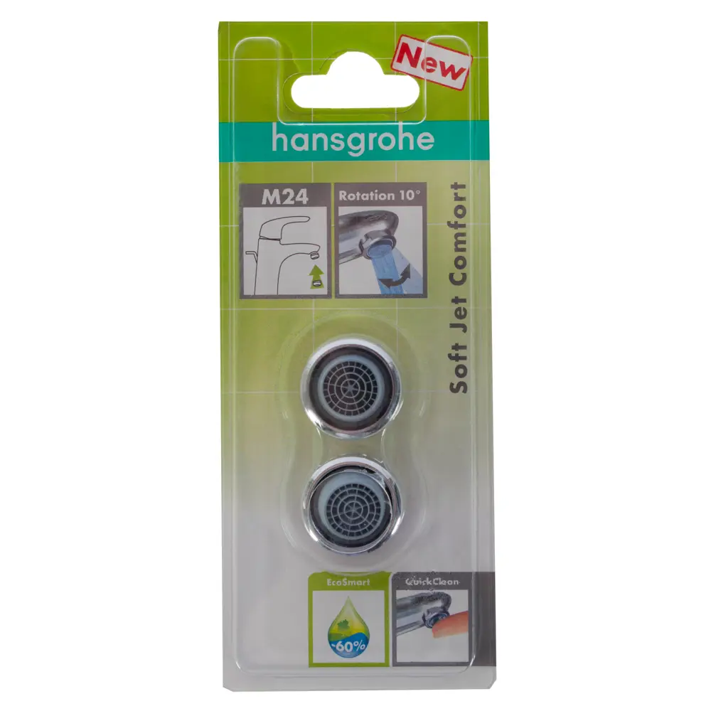 Комплект аэраторов Hansgrohe Comfort M24 2 шт. 14548317 STLM-2035479  - Вид №1