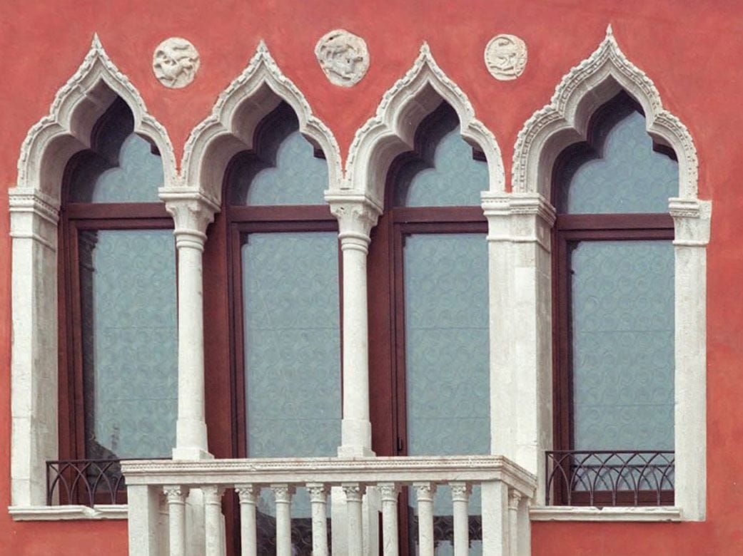 Деревянная дверь-окно с термической резкой Capoferri Serramenti SC80-100 ARCH-00147424 - Вид №2