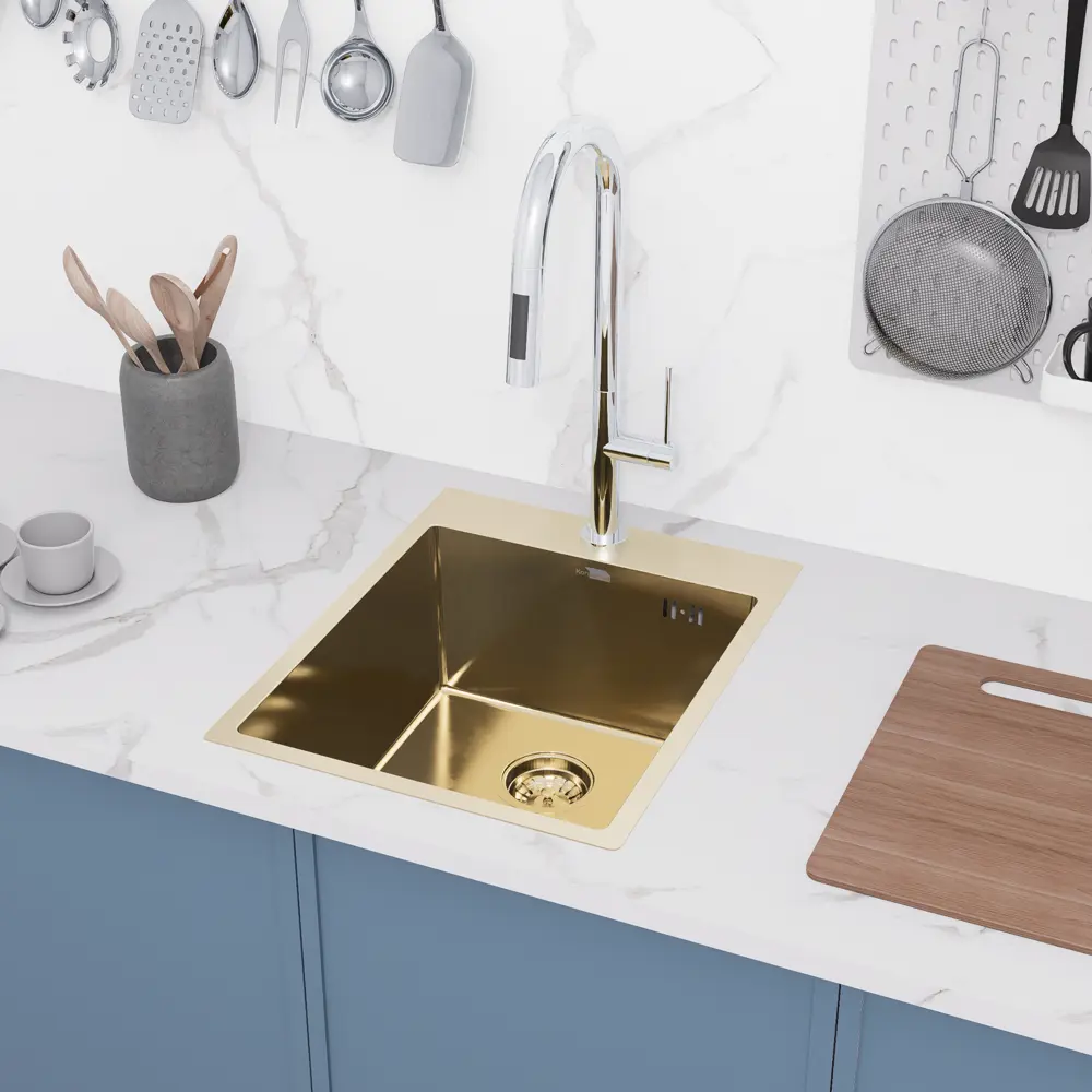 МОЙКА КУХ 40X50 Г20 ЗОЛОТ МЕТ KONSENSA STLM-2125255 - Вид №10