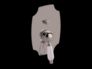 21124/COV-CR CARIMALI Однорычажный смеситель Colonial 2way с защитной крышкой