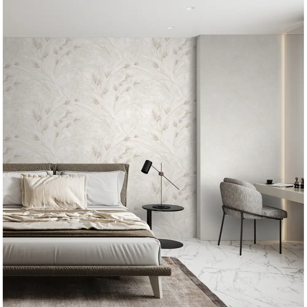 Erismann Veter - флизелиновые обои темно-бежевые для элегантного интерьера 89337522 STLM-0828627 - Вид №4