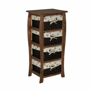 Комод деревянный, 474 KD ЭКО ДИЗАЙН GOODWOOD 129649 Коричневый