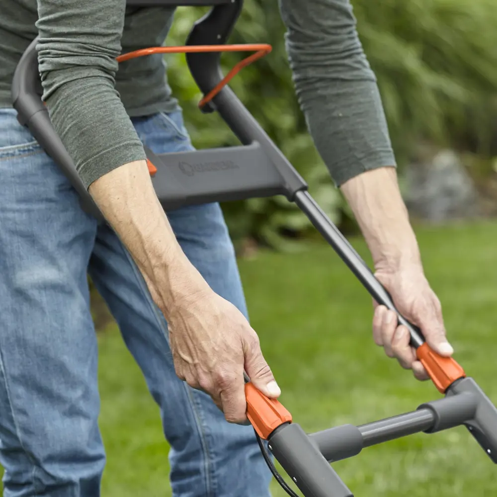 Газонокосилка электрическая Gardena PowerMax 1600/37 1600 Вт 37 см 14477459 STLM-2077132  - Вид №10
