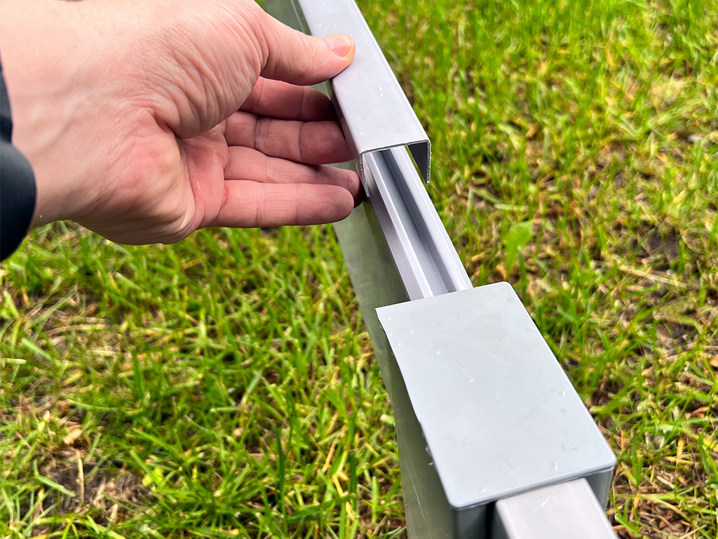 Грядка ПВХ 3х1м, высота 27 см ГеоПластБорд GPBST-147 - Вид №5