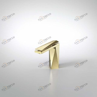 Смеситель для умывальника высокий L (Golden) DIAMOND F118102G-2-ENG bravat