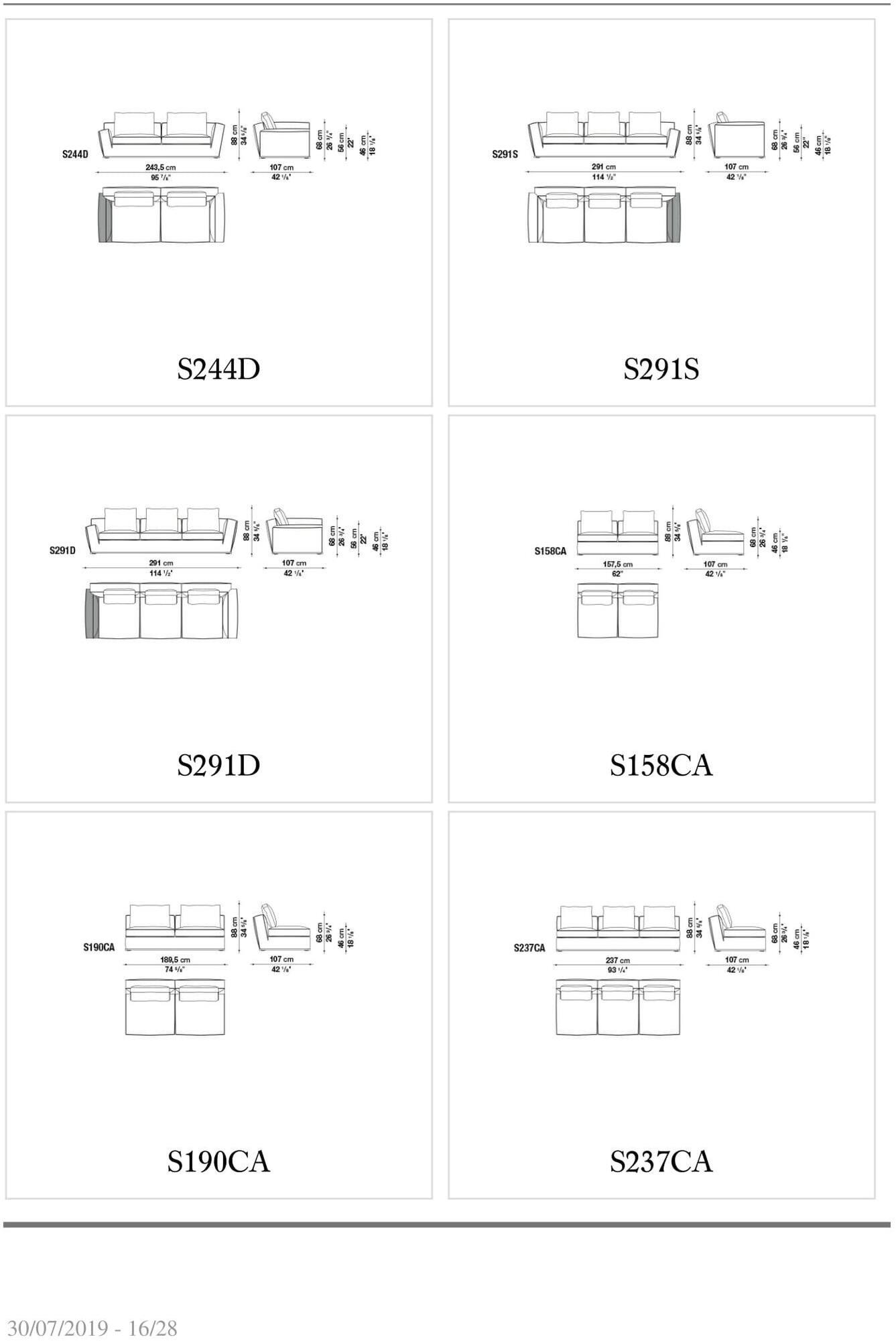 Maxalto Модульный тканевый диван с шезлонгом Solatium sun-id-1479911 - Вид №17