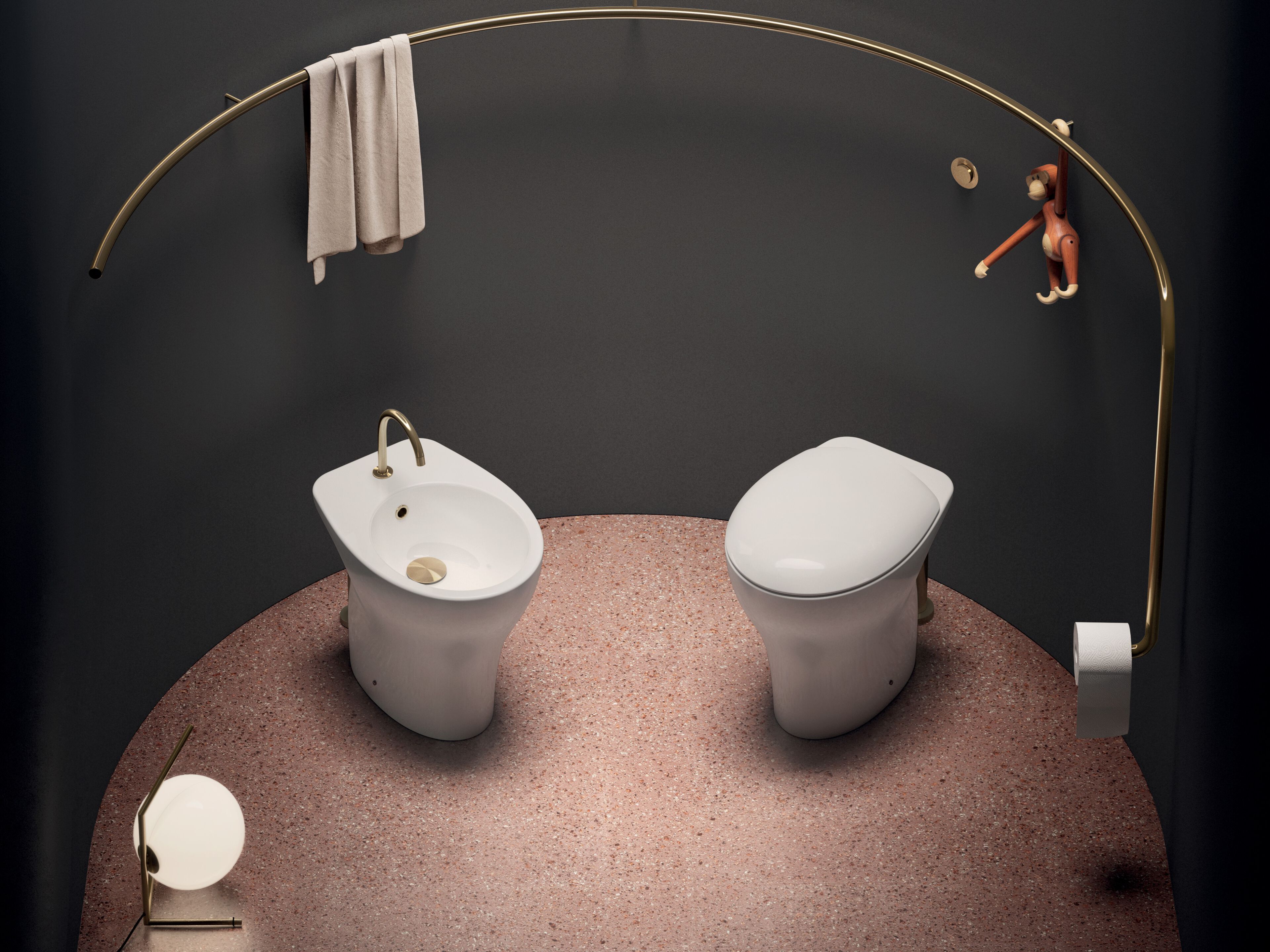 Керамическая напольная сантехника Domus Falerii Rascalzone Light ARCH-00117865 - Вид №2