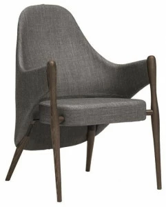 PIAVAL Кресло из ткани с подлокотниками Liv | contract 60-13/1 | 60-13/2