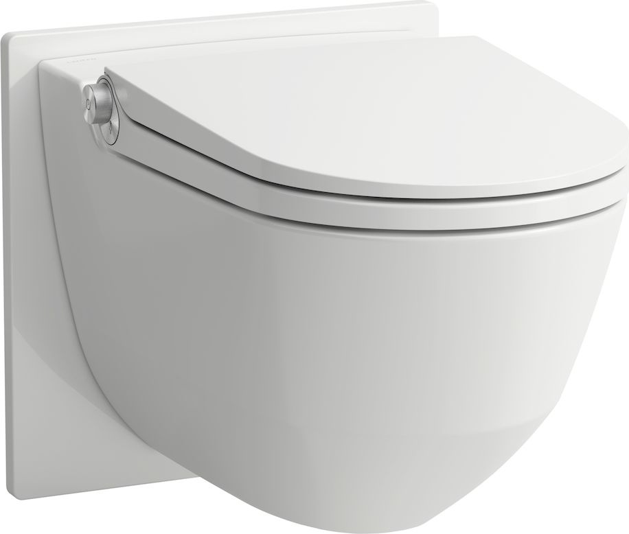 H8206910200001 Подвесной безободковый унитаз-биде с пультом дистанционного управления, с сиденьем и крышкой LAUFEN PRO - Вид №3
