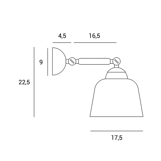 Miloox 1744.213 Настенный светильник меняющий положение NEORETRO. - Вид №2