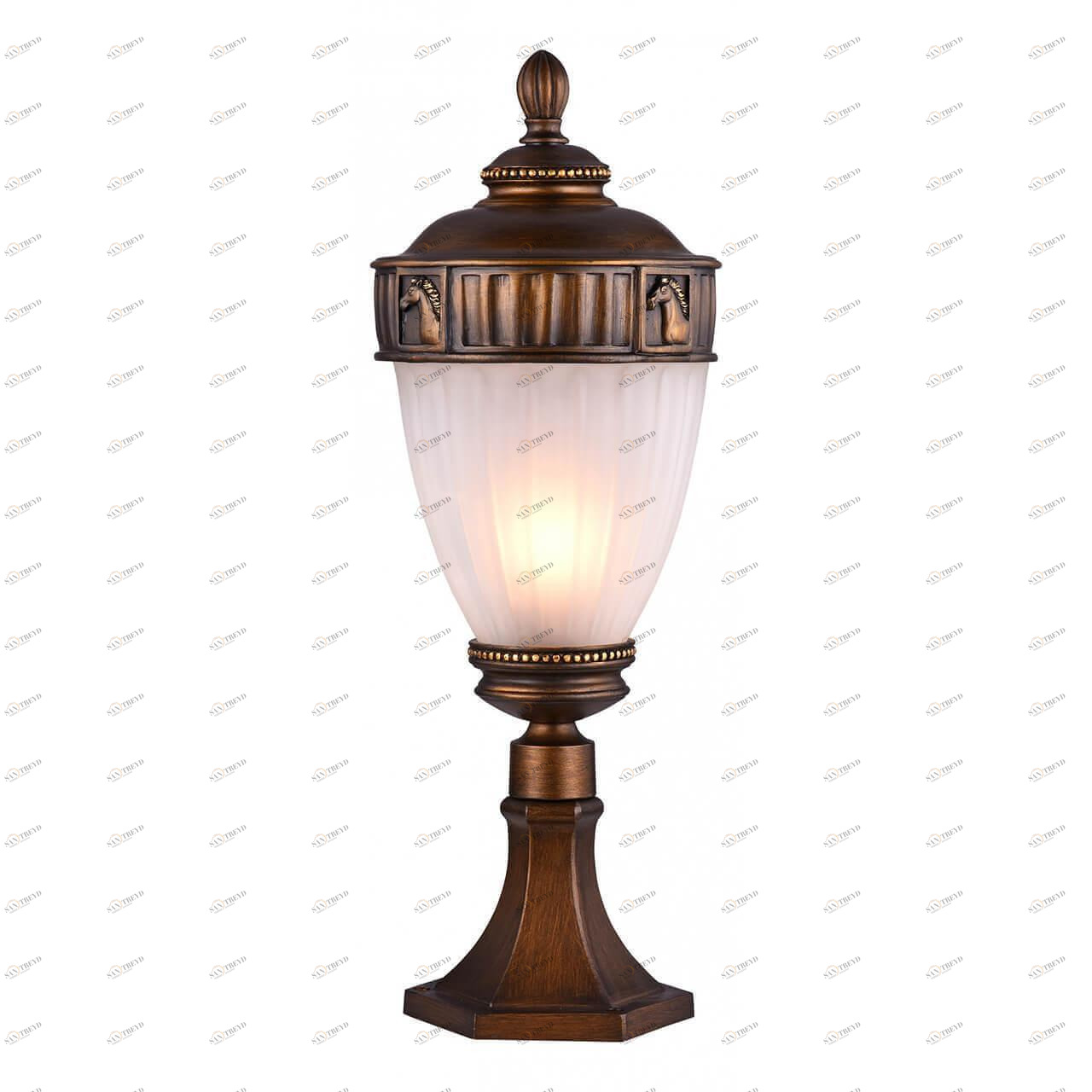 Уличный светильник ландшафтный 58х26х26 см бронза Misslamp 1335-1T FAVOURITE ПОД СТАРИНУ 00-3898586 Белый;бронза 