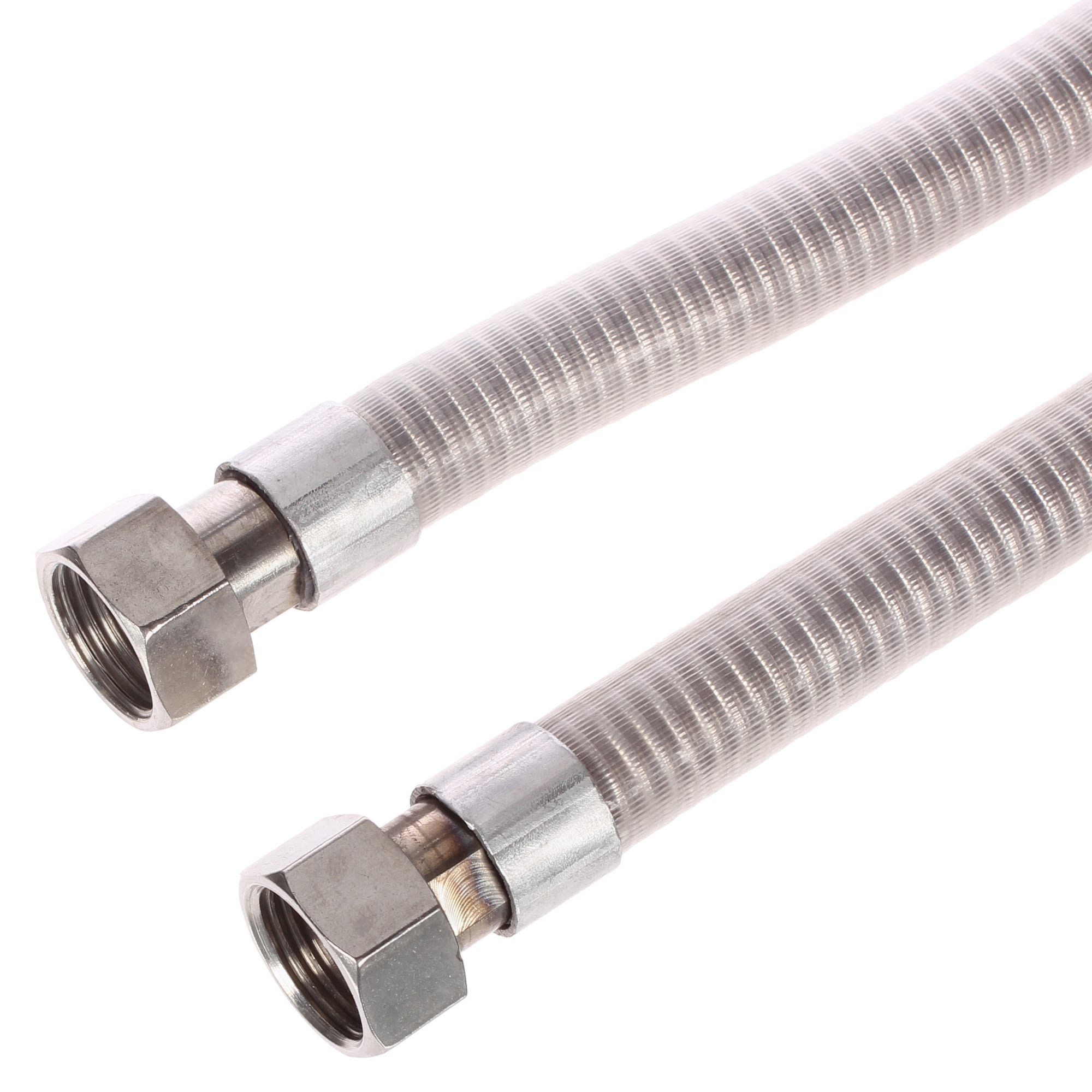 81979436 Гибкая подводка для газа и воды, сильфон, 1/2", гайка-гайка, 200 см Santreyd 