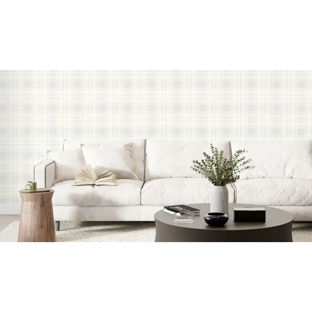 Обои флизелиновые Asc Wallpaper Maison бежевые с геометрическим рисунком 89427882 STLM-1569858 - Вид №3