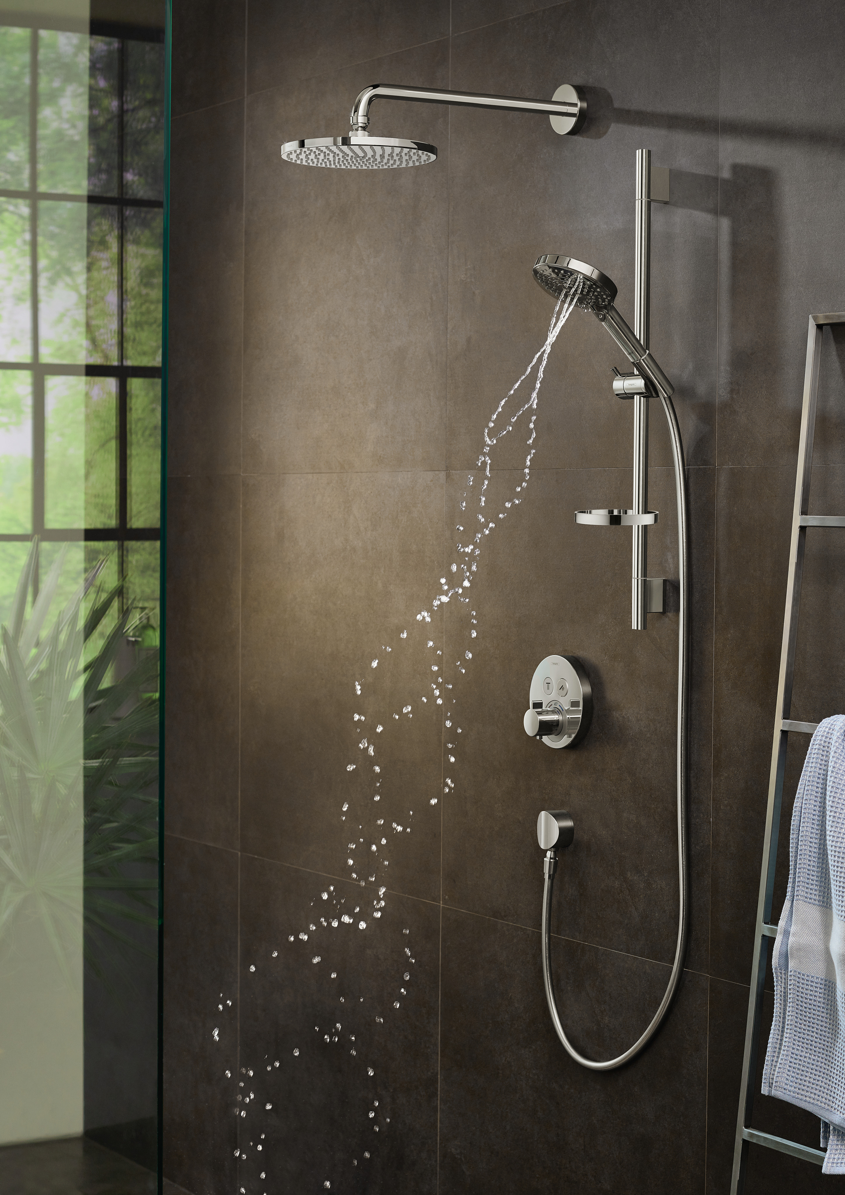 15743340 ShowerSelect S Термостат скрытого монтажа, 2 функции Hansgrohe  - Вид №4
