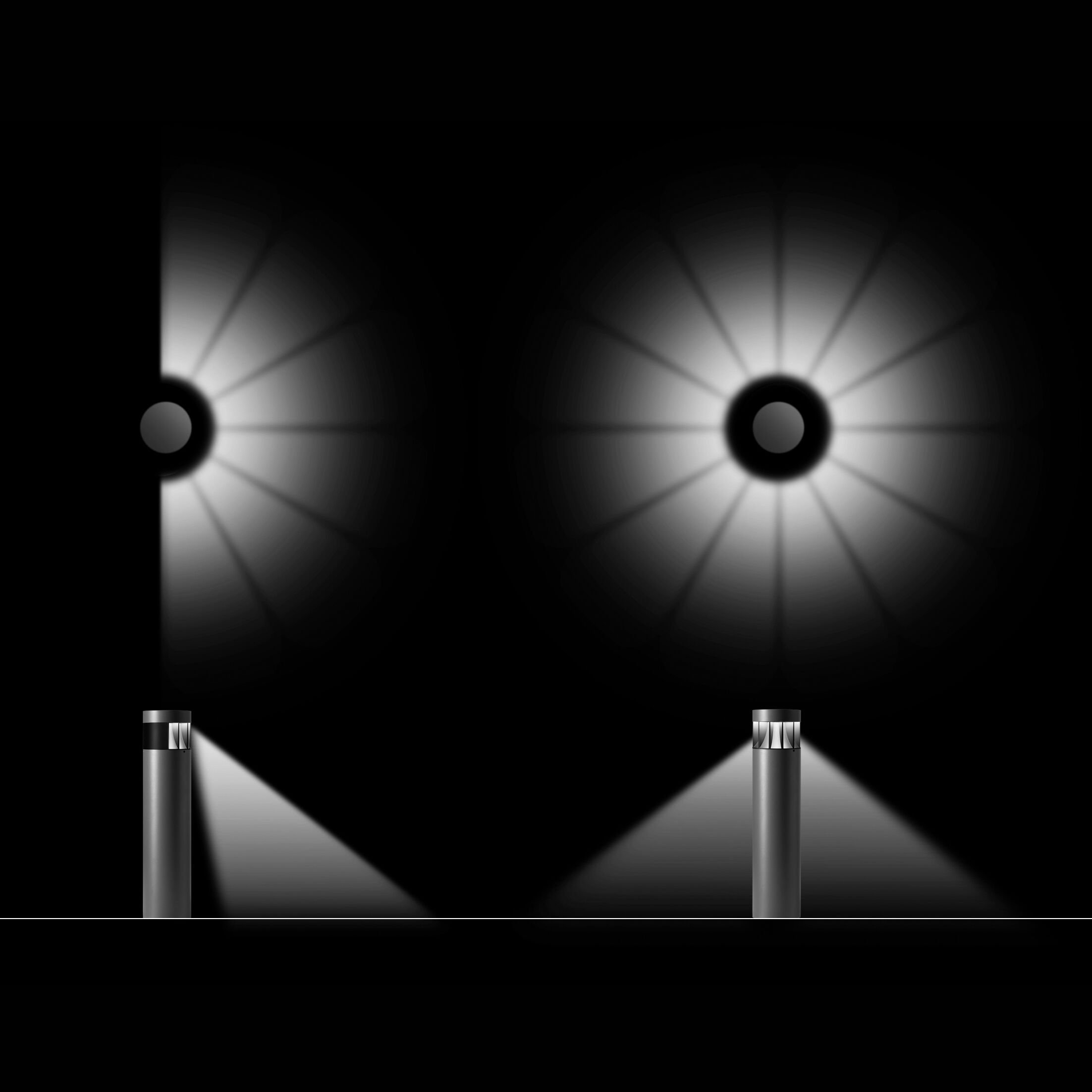 Алюминиевый светодиодный световой столб SIMES Field ARCH-00023214 - Вид №5