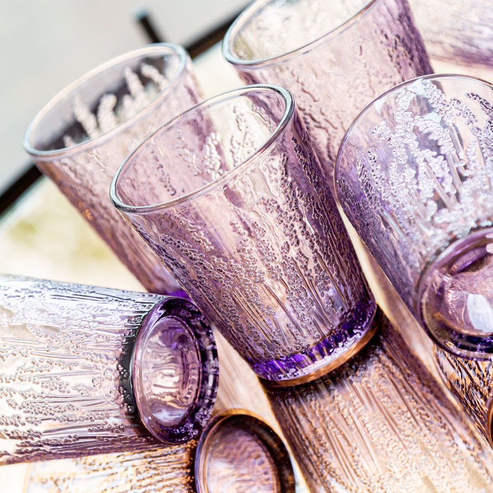 21091714 Комплект стаканов «Лавендер» (6 штук, аметист) Object Desire Светский прием  - Вид №5