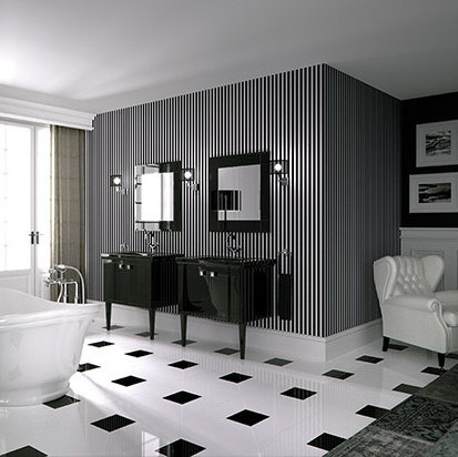 VENEZIA1 Комплект мебели cm 90+90 Berloni Bagno 42954 - Вид №2