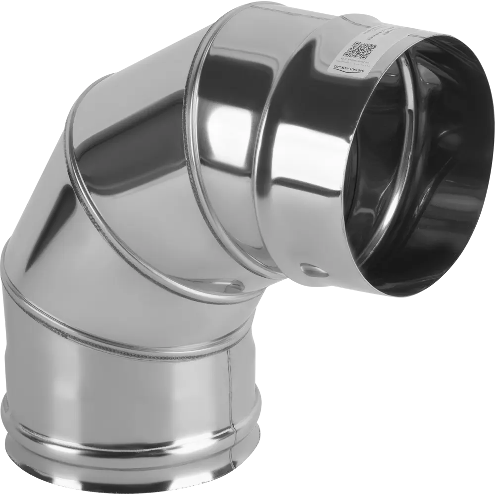 Колено 4 секции Металлик и Ко угол 90 (430/0.5 мм) D120 мм STLM-2091328