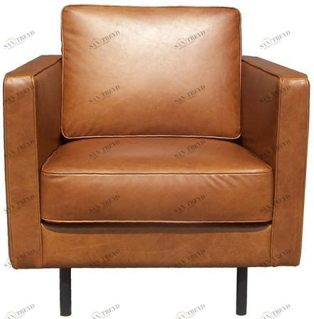 Ethnicraft Кожаное кресло с подлокотниками N501 020219
