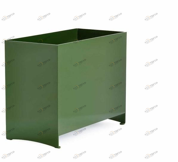 VESTRE Стальная прямоугольная кашпо для общественных мест Via sun-id-1468669