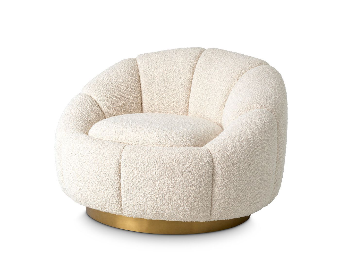 Тканевое вращающееся кресло с подлокотниками Eichholtz Inger ARCH-00026599