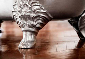 Gentry Home Bexley Cast iron bathtubs with feet Императорский темный никель GH102387  - Вид №1