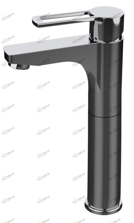 Смеситель для накладной раковины однорычажный, без донного клапана CEZARES FUOCO-LSM1-A-01-W0