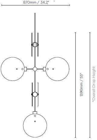 Ross Gardam Подвесной светильник из стекла Nebulae Nc.15.v1.xxx.a - Вид №8