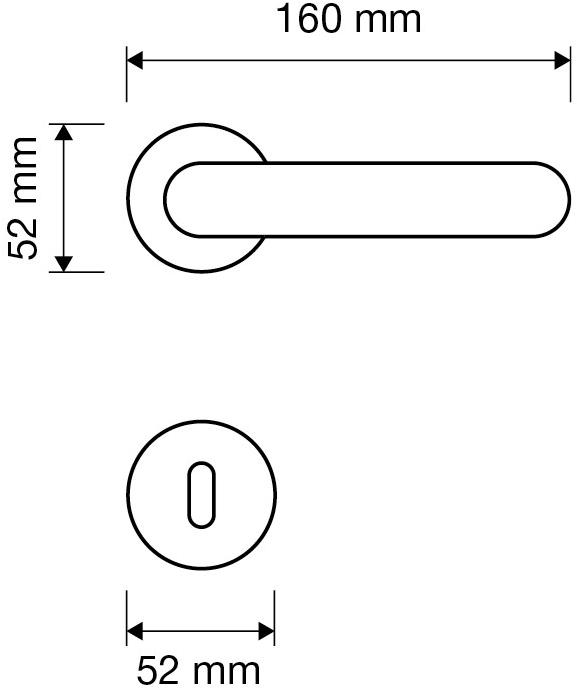 LINEA CALI' Ручка из латуни в современном стиле с накладкой Kendo sun-id-1348204 - Вид №2