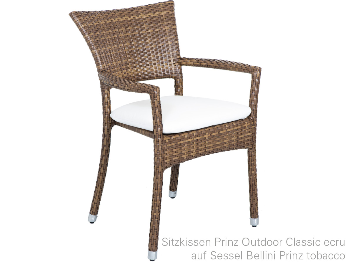 10.00.1457 Подушка кресла Bellini Prinz Outdoor classic ecru Mbm  - Вид №2