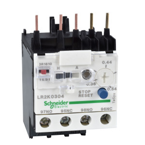 LR2K0304 Реле перегрузки тепловое K 0,36-0,54А, класс 10A Schneider Electric TeSys