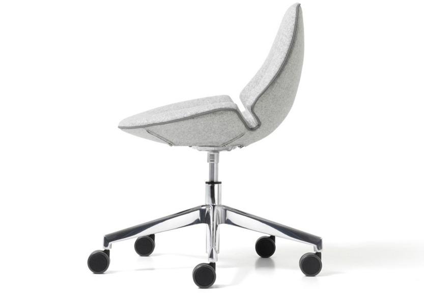 Diemme Офисное кресло из ткани с 5 спицами на колесиках Eon sun-id-1497678 - Вид №2