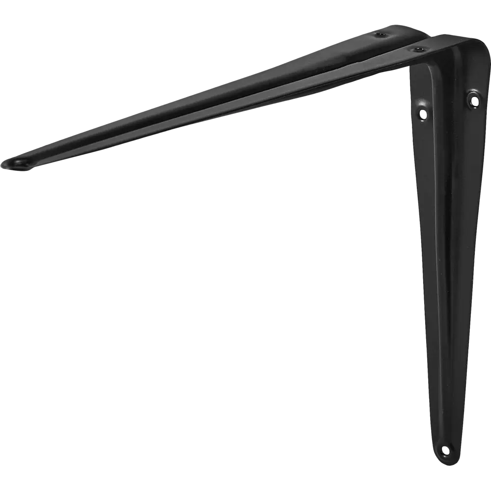 Утилитарный кронштейн Normo 20x25 см нагрузка до 18 кг цвет черный 89438044 STLM-2093594 Santreyd  - Вид №1