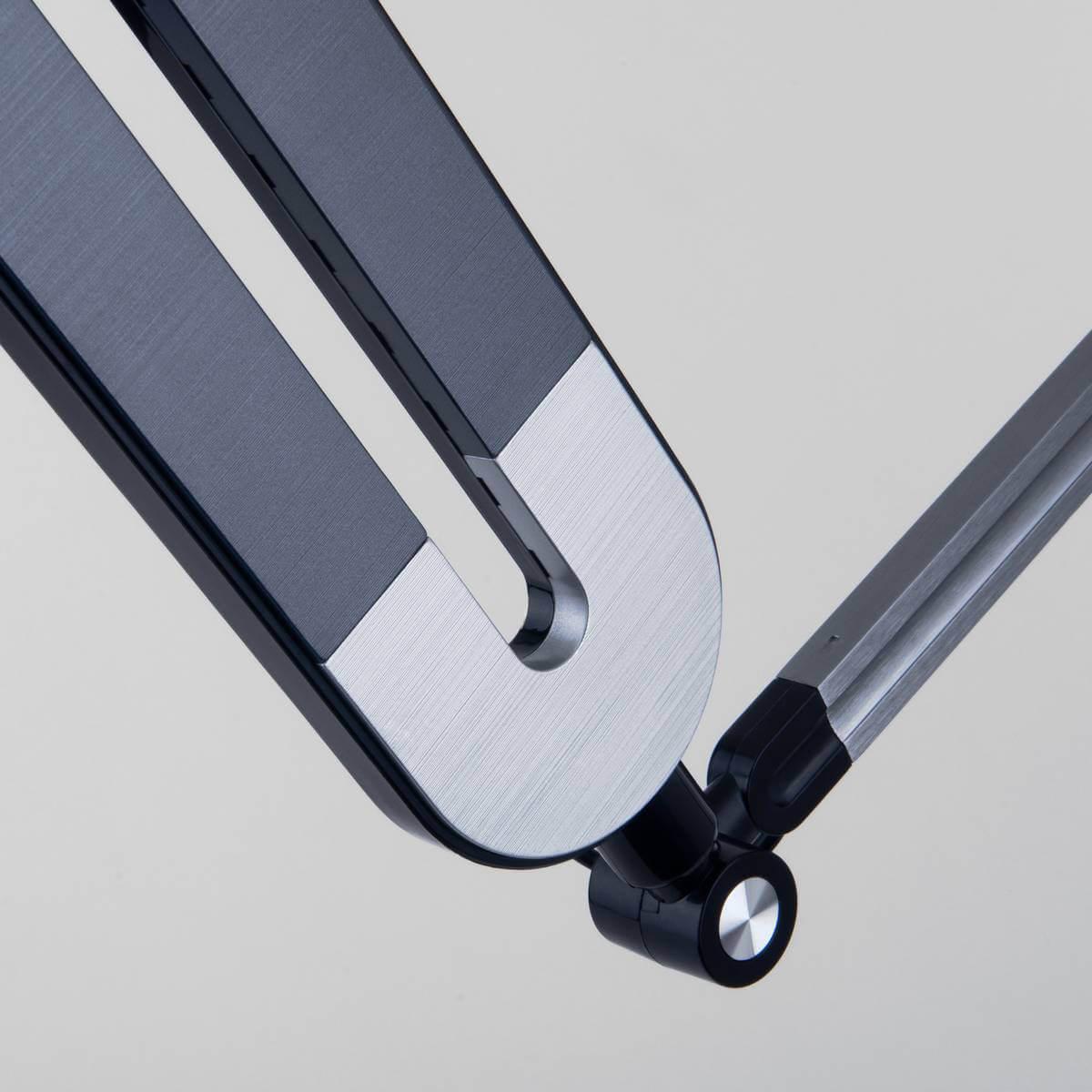 Лампа настольная цвета графит Eurosvet Modern 80420/1 EUROSVET MODERN 00-3908221 Серый - Вид №3