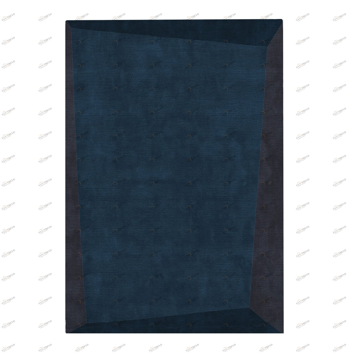 Ковер Dipped Frame Dark Blue 240x340 синий RUGBERRY ДИЗАЙНЕРСКИЕ, DIPPED FRAME 326060 Синий 